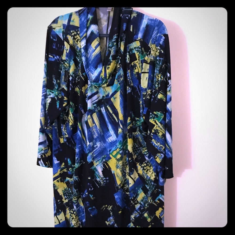Lovely multi colored dress!